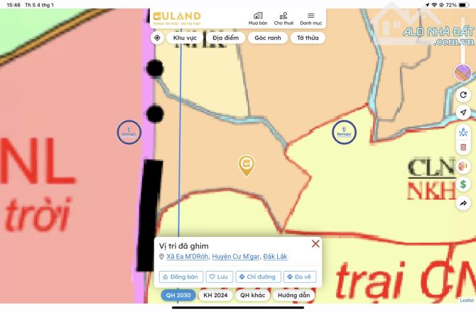 Bán Đất Xã EaMdroh, Huyện Cư Mgar, Tỉnh DakLak Diện Tích 1000m2 Giá 129Tr - 5
