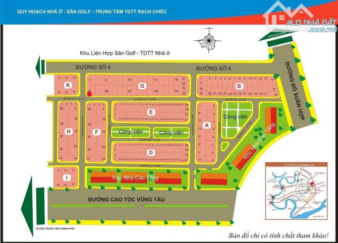 Bán nền biệt thự dự án Nam rạch chiếu - Gobal City - 27 tỷ - 139 m2 - 5