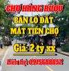 [ KĐT CHỢ MỚI HÀNG RƯỢU ] - BÁN LÔ MẶT TIỀN CHỢ