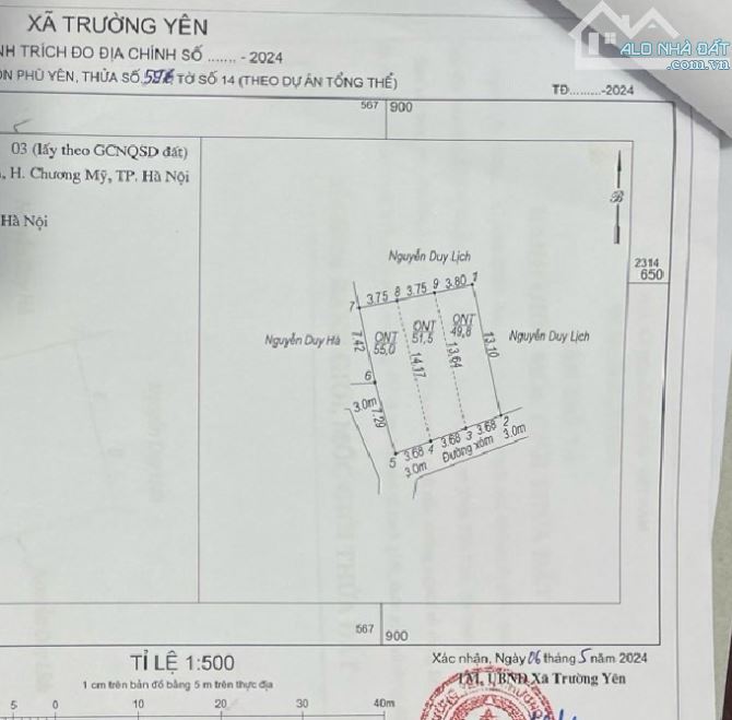 Lô góc 55m Trường Yên, nở hậu Chỉ nhỉnh 1,x tỉ