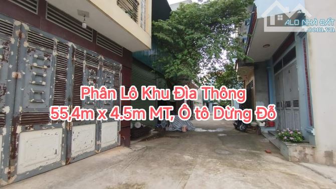 Phân Lô, Ô Tô Dừng Đỗ, Ngọc Hoà, Chương Mỹ, 55,4m2 x 4,5m MT, Nhỉnh 2 tỷ - 1