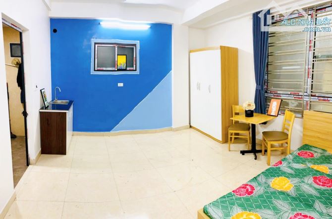 Cho Thuê CCMN Ngõ 29 Xã Đàn Đống Đa 30m2 Studio Full Nội Thất Thang Máy Cửa Sổ Ô Tô Đỗ - 1
