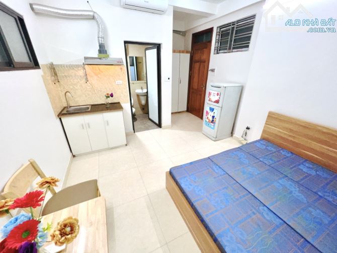 Cho Thuê CCMN Ngõ 29 Xã Đàn Đống Đa 30m2 Studio Full Nội Thất Thang Máy Cửa Sổ Ô Tô Đỗ - 12