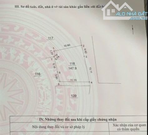 Bán Lô Đất  DT 147m, MT 14.5m, Ngõ Thẳng Ra Phố, Mậu Lương, Kiến Hưng, Hà Đông - 1