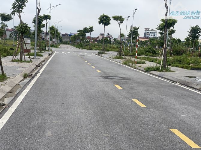 Bán lô góc 3 mặt 87,5m2 view công viên đấu giá Thuỵ Lâm, Đông Anh, đường nhựa 15m. - 2