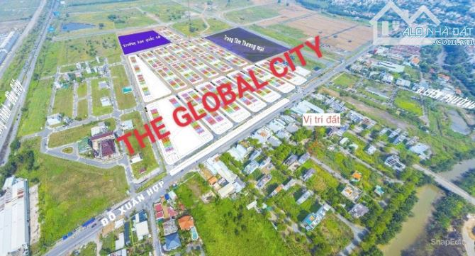 BÁN ĐẤT MT TRỤC CHÍNH KDC HOÀNG ANH MINH TUẤN ĐỖ XUÂN HỢP - ĐỐI DIỆN VỚI THE GLOBAL CITY - 2