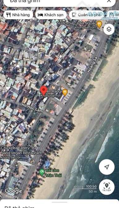 Bán lô đất kiệt đường Hoàng Sa cách biển chỉ 50m gần bãi tắm Mân Thái 51m chỉ 2 tỷ 4 - 3