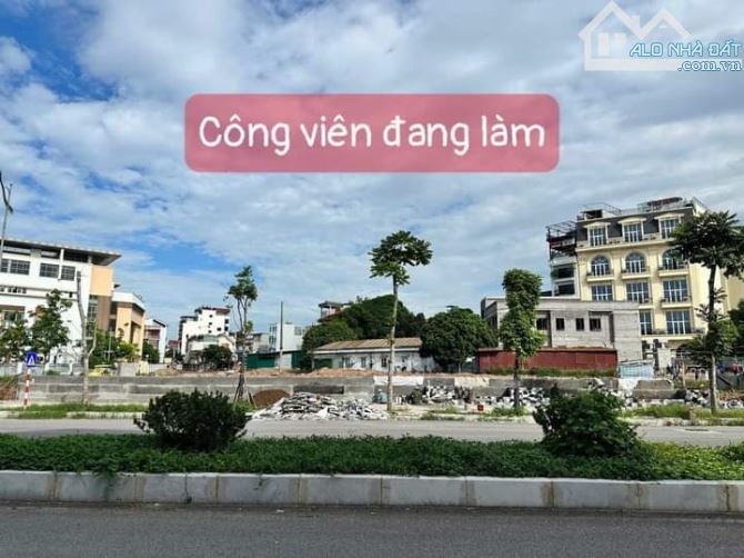 Bán đất mặt phố đường 40 ngay chợ Ngọc Thụy, 65m2, mt 6m, 228 triệu/ m2, vỉa hè 7m - 3