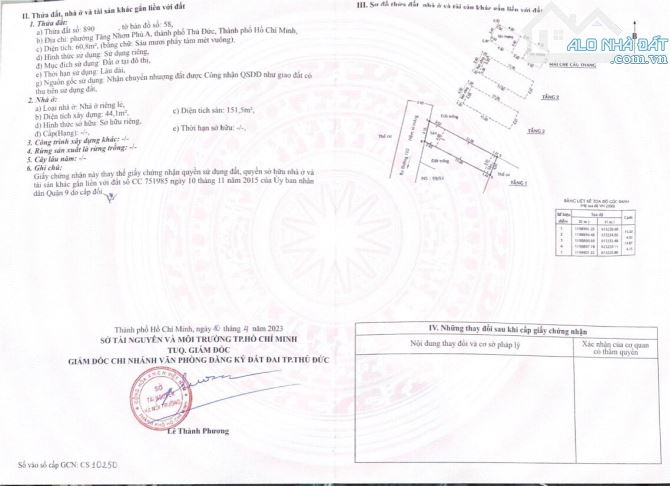 Bán nhà 3 lầu,  đường số 102, TNP A, Quận 9 - DT: 60m gồm 8pn, 8 wc - Giá 6,5 - 7