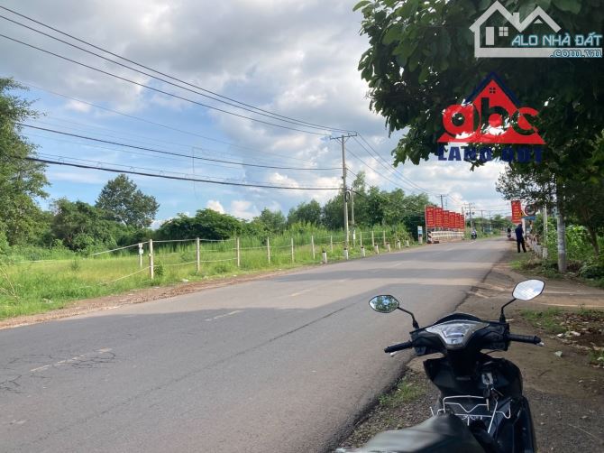 Bán 1378m2(39x40) shr qh thổ cư đất mặt đường nguyễn hoàng sông trầu trảng bom.Chỉ 9ty750