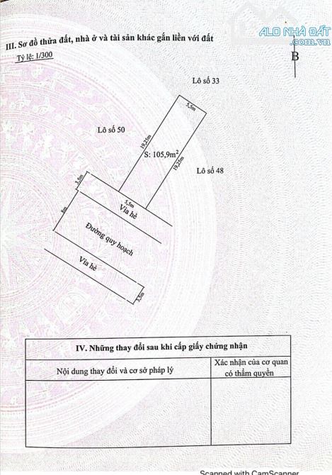 Bán 2 lô Tái Định Cư Sở Tư Pháp - 1