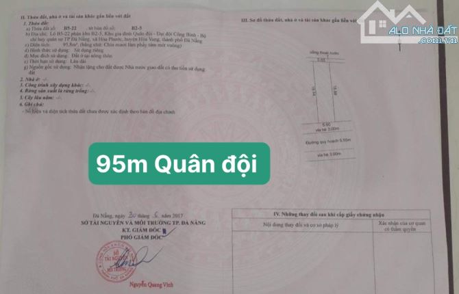 🧨 KHU TÁI ĐỊNH CƯ QUÂN ĐỘI HÒA PHƯỚC - GẦN BẾN XE  ĐỨC LONG PHÍA NAM ĐÀ NẴNG - 5