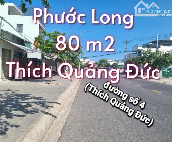 Bán lô góc 3 mặt tiền đường số 4 (Thích Quảng Đức) khu đồng muối 1, Phước Long, 5,5t