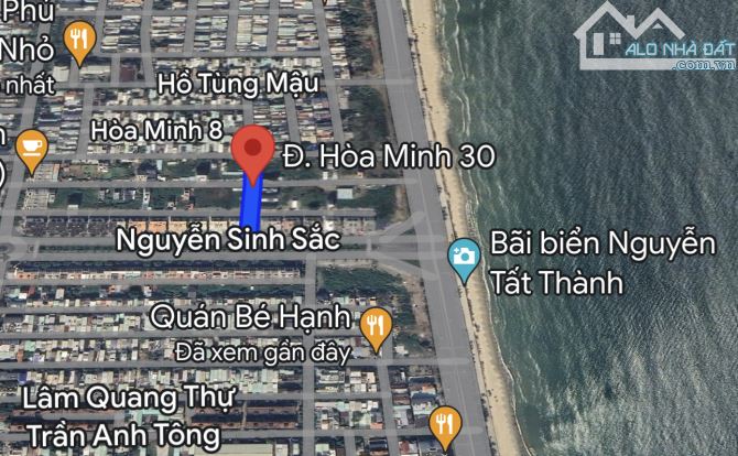 🔥 Bán Đất MT đường Hoà Minh 30 , // Nguyễn Tất Thành , trục thông Nguyễn Sinh Sắc