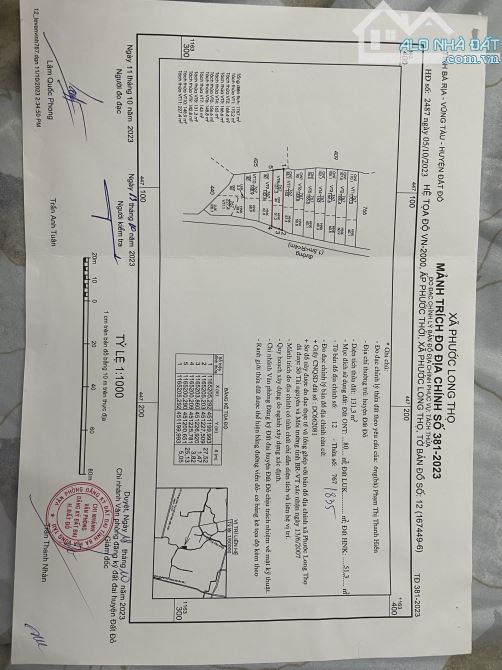 BÁN ĐẤT XÃ PHƯỚC LONG THỌ - ĐẤT ĐỎ GIÁ CHỈ 450TR - 2