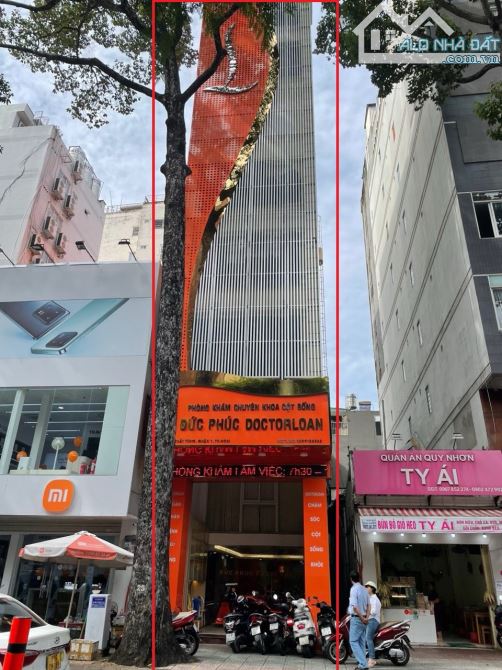 Bán nhà MT Đường Tôn Thất Tùng, P.PNL, Q1, DT 4,5x21m, Hầm 8 tầng TM, Giá 80 tỷ