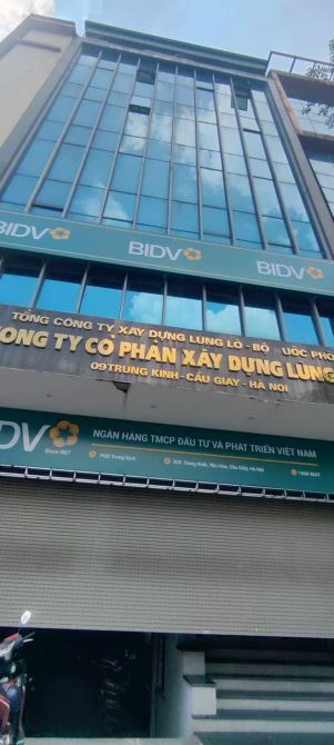 (THÔNG SỐ VÀNG👉117M MT: 7.9M)TÒA 9 TÂNG HÂM MP TRUNG KÍNH - NGAY SÁT NGÃ TƯ MẠC THÁI TỔ - 1
