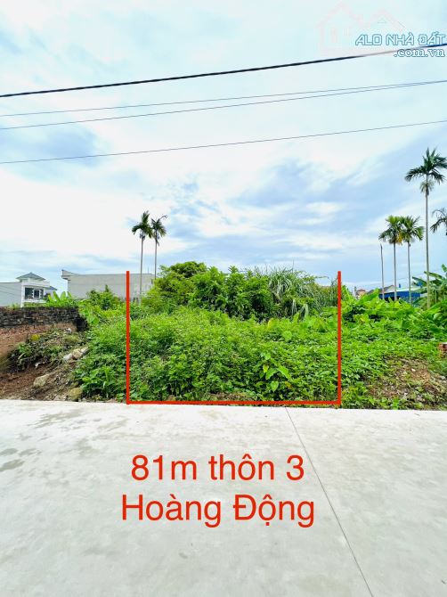 ‼️‼️ Bán cắt lỗ lô đất trung tâm Hoàng Động - Thuỷ Nguyên ✅ đường 5m - giá chỉ 1,4 tỷ - 1