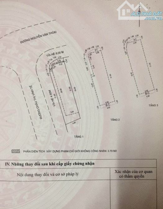 Bán nhà 3 tầng góc Nguyễn Văn Thoại & Châu Thị Vĩnh Tế. Hiện đang cho thuê 90 triệu/tháng, - 1