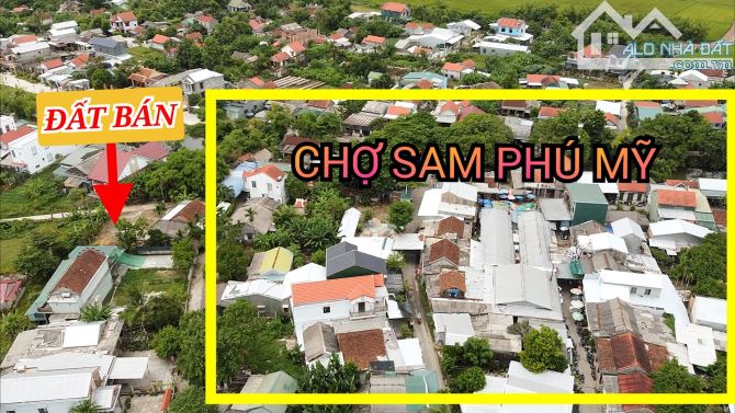 Mở bán 2 lô đất Phú Mỹ, cách chợ Sam đúng 25m giá chỉ 8xx/lô. - 2