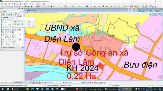 "Bán gấp đất mặt tiền đường Gò Rọ - Diên Lâm, Diên Khánh.   - 161m2 (70m2 thổ & quy hoạch - 3