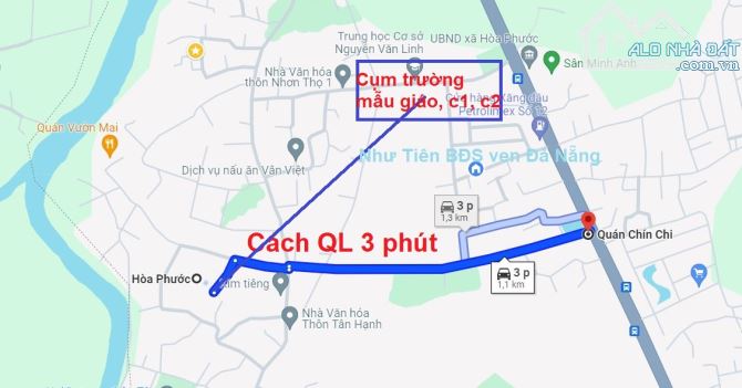 25 Bán đất Hòa Phước, Đà Nẵng đường ô tô 4m nhỉnh 1 tỷ cách QL1A 1km - 5