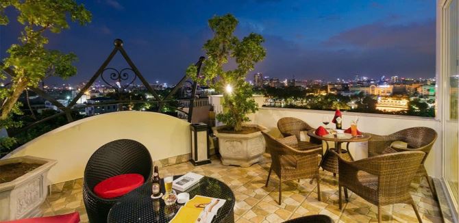 KHÁCH SẠN PHỐ CỔ, ĐẸP NHẤT MẶT PHỐ LÒ SŨ – 15 TẦNG VIEW HỒ GƯƠM , 79 PHÒNG FULL NỘI THẤT - 5