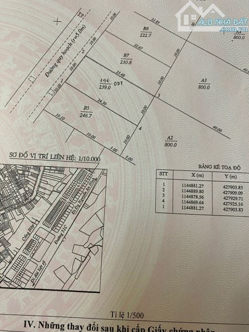 BÁN LÔ ĐẤT BIỆT THỰ NGANG 10M, KHU P8 CÁCH LOTTE MARK 100M, GIÁ ĐẦU TƯ - 1