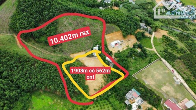 12305m Đất Hỗn Hợp Thổ Cư - CLN - Rừng Sản Xuất View Cao Thoáng