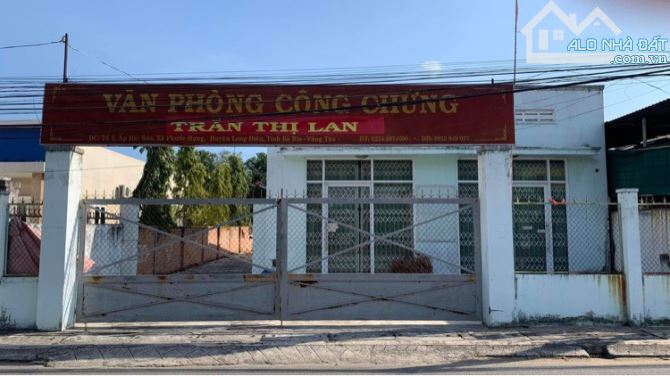 THANH LÍ TÀI SẢN THU HỒI VỐN ĐẤT MẶT TIỀN PHƯỚC HƯNG- PHƯỚC HẢI-LONG HẢI, CÓ NHÀ CHO THUÊ