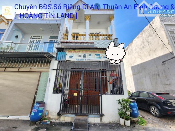 2 tỷ 5 Bán nhà 1 trệt 1 lầu gần đường Thuận An Hòa 30m, P.An Phú, Thuận An