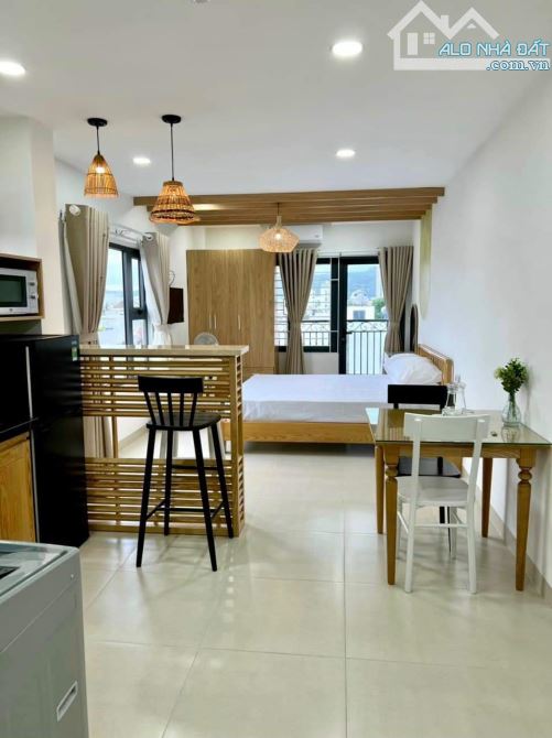 CĂN HỘ DỊCH VỤ kiệt DƯƠNG ĐÌNH NGHỆ khá đẹp - 90m² ngang 5,3m - 7 TẦNG 10 CĂN STUDIO - THU