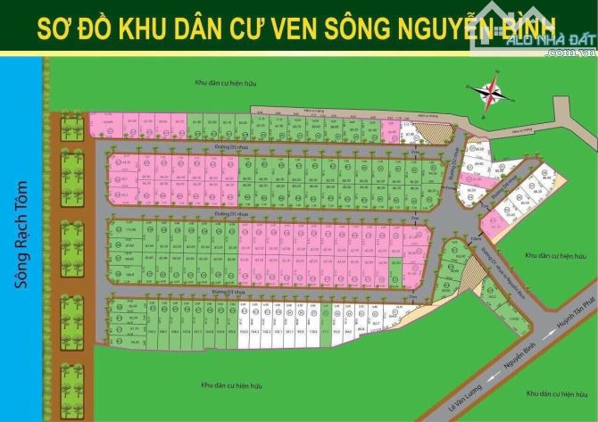 BÁN ĐẤT - SỔ RIÊNG - 82M2 - NGUYỄN BÌNH, NHƠN ĐỨC, NHÀ BÈ 👉GIÁ 3.3 TỶ