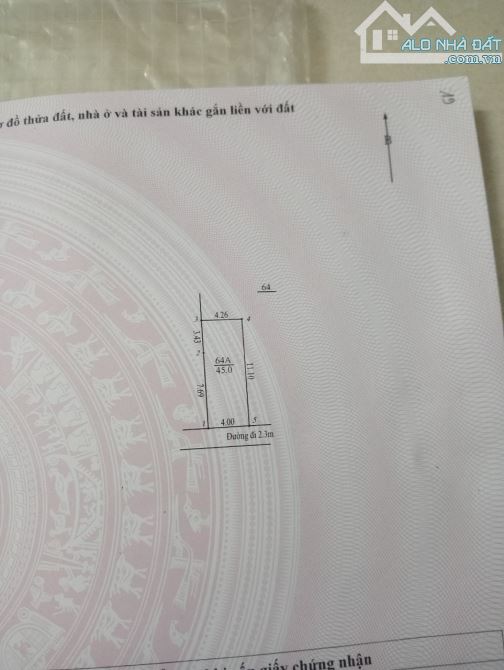 Nhượng 45m2 MT 4m đất sổ đỏ thôn ngãi cầu - An Khánh - Hoài Đức - 1