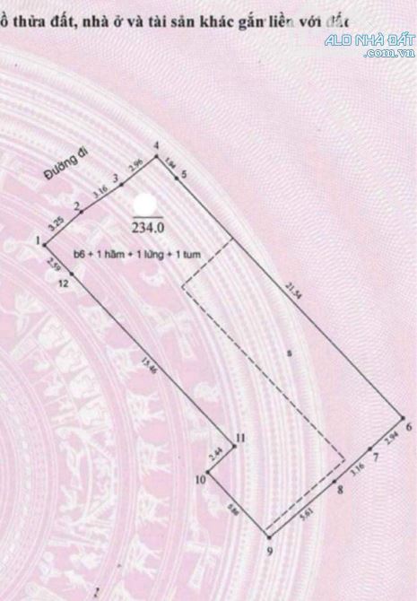 Toà nhà 9 tầng MP Hoàng Cầu. 234m2-MT: 9,5m.Đầy đủ giấy phép,hoàn công. Dòng tiền 420tr/th - 6