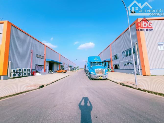 Cho thuê xưởng sản xuất 8000m2 mới 100% KCN Lôc An Bình Sơn Gần Sân Bay Quốc Tế Long Thành