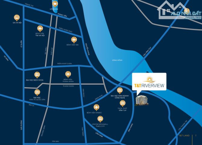 Bán căn hộ cao cấp T&T Riverview, view Sông Hồng! 100m2 2n2w chỉ 6.tỷ, nội thất đẹp ở ngay - 6
