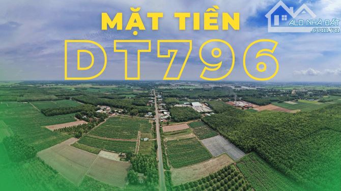 Bán gấp trả nợ ngân hàng Mặt Tiền DT796 5X40=200M2 SHR, 100 thổ, ĐƯỜNG 18M, SÁT CHỢ - 8