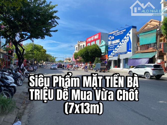 Siêu Phẩm MẶT TIỀN BÀ TRIỆU Dễ Mua Vừa Chốt (7x13m)