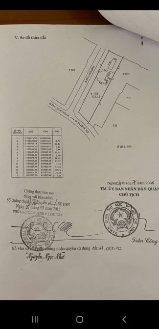 2 MT ĐƯỜNG ĐẶNG VĂN BI & HOÀ BÌNH, (1212m)P. BÌNH THỌ, TP THỦ ĐỨC