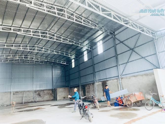 Cho thuê 350m2 kho dựng mới ngay cầu bồ sơn, đáp cầu - 1