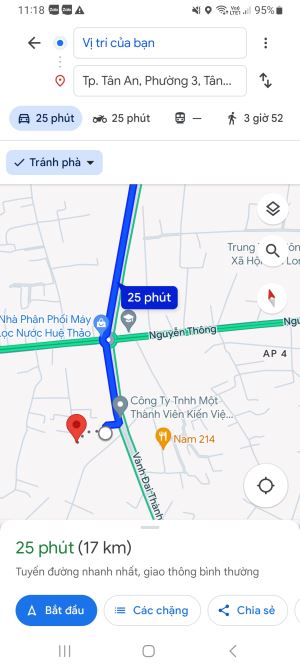 109m2 đô thị +400m2 vườn ( được lên ODT) phường 3 tân an Long An 1,1 tỷ rẻ ngộp - 2