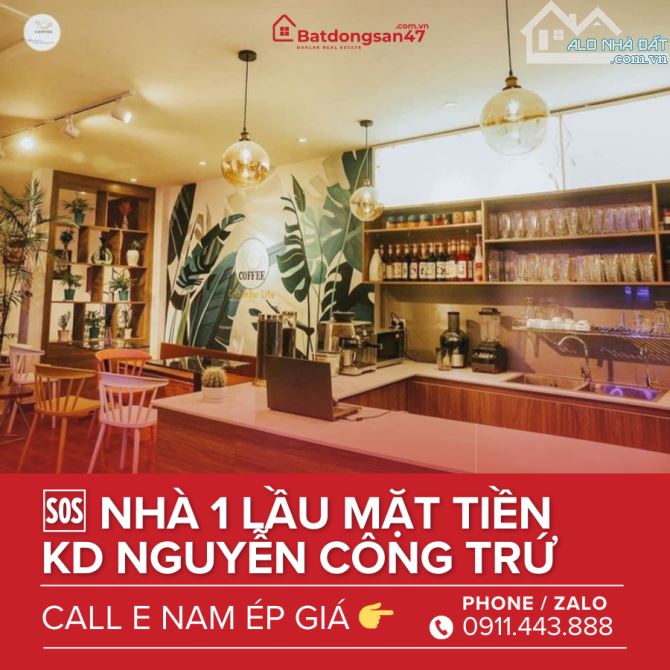 💥BÁN NHÀ MTKD  NGUYỄN CÔNG TRỨ CÁCH NGÃ SÁU 350M - 2