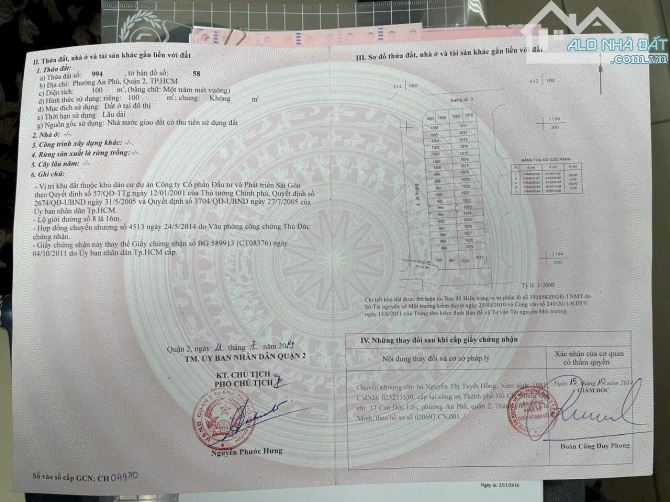 Bán Đất  mặt tiền Đường số 8 KDC Nam Rạch Chiếc phường An Phú Tp Thủ Đức. - 4