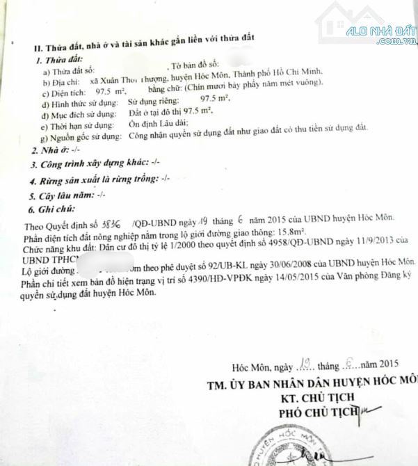 Bán căn nhà ở Xuân Thới Thượng Hóc Môn 5x19 97m2 670trieu SỔ HỒNG RIÊNG - 8