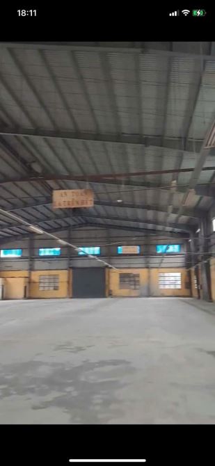 Cho thuê kho xưởng KCN Tân Tạo, Bình Tân kv: 3.000m2, xưởng : 2.200m2 - 1