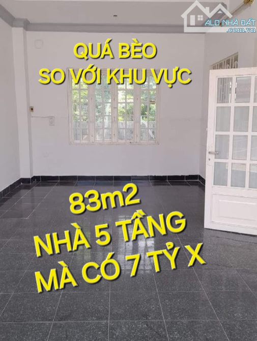 CHDV Phòng Trọ 5 tầng 83m2 có 7 tỷ  Quang Trung Phường 8 Gò Vấp TP.HCM - 1