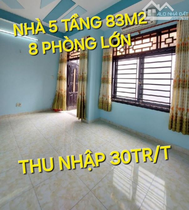 CHDV Phòng Trọ 5 tầng 83m2 có 7 tỷ  Quang Trung Phường 8 Gò Vấp TP.HCM - 2