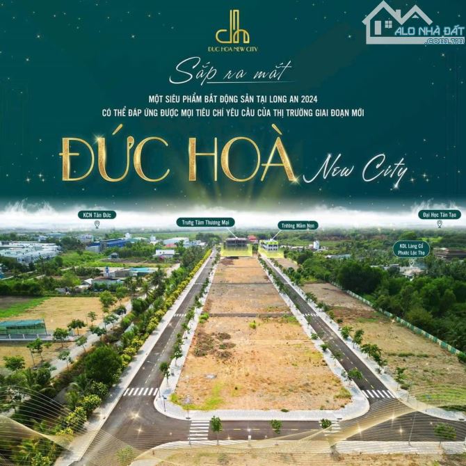 Bán đất gần đại học Tân Tạo, Long An - Dự án Đức Hòa New City - 5