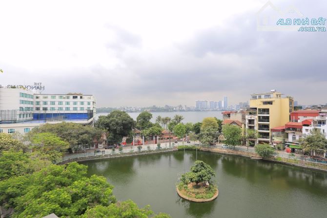 Cho thuê 1n1k 42m2 Phố Yên Hoa, Ban công view Hồ, full đồ, thang máy, giá 9 triệu - 5